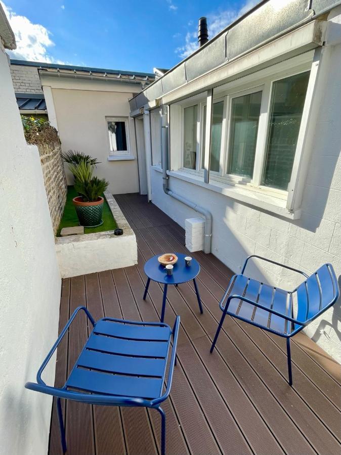 Soleil Levant - T2 Avec Terrasse Proche Gare Amiens Extérieur photo