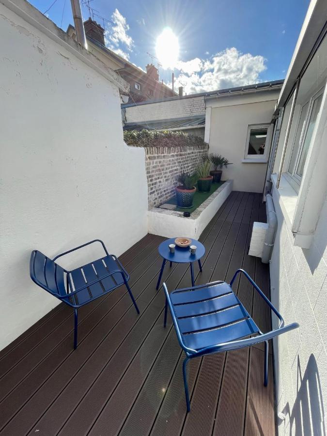 Soleil Levant - T2 Avec Terrasse Proche Gare Amiens Extérieur photo