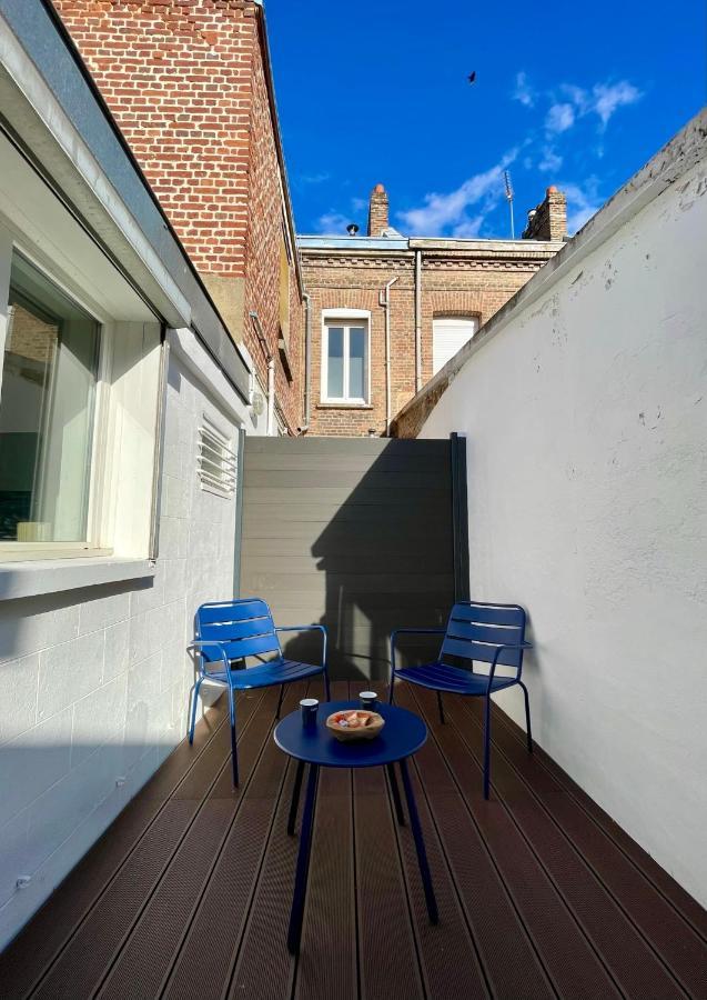 Soleil Levant - T2 Avec Terrasse Proche Gare Amiens Extérieur photo